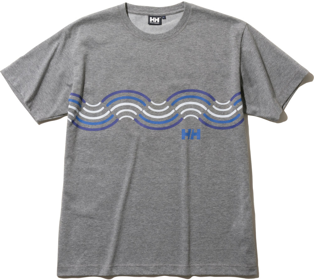 ショートスリーブウェーブティー　メンズ・レディース　S／S　Wave　Tee　Tシャツ　ティーシャツ　半袖　半そで　防臭