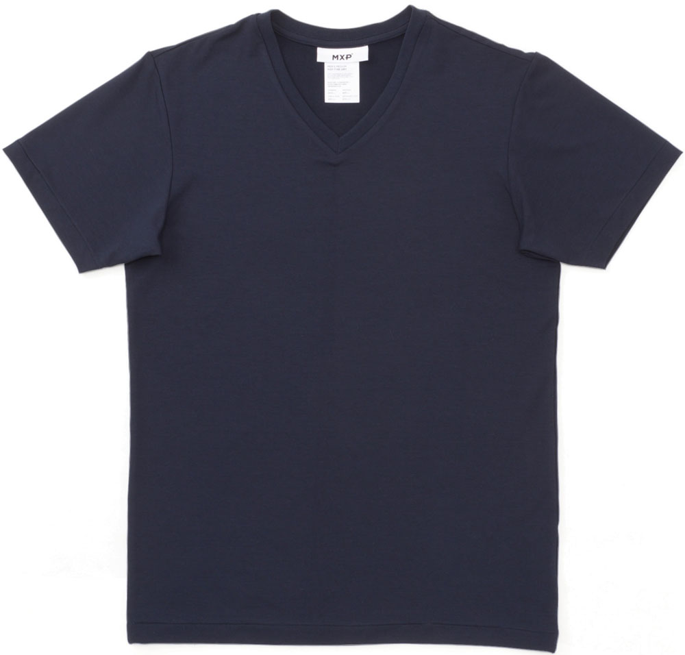 ファインドライショートスリーブVネック（メンズ）　Fine　Dry　Short　Sleeve　V－Neck　MX16102　Tシャツ　半袖　アンダーシャツ　吸湿　吸汗　速乾　快適　インナー
