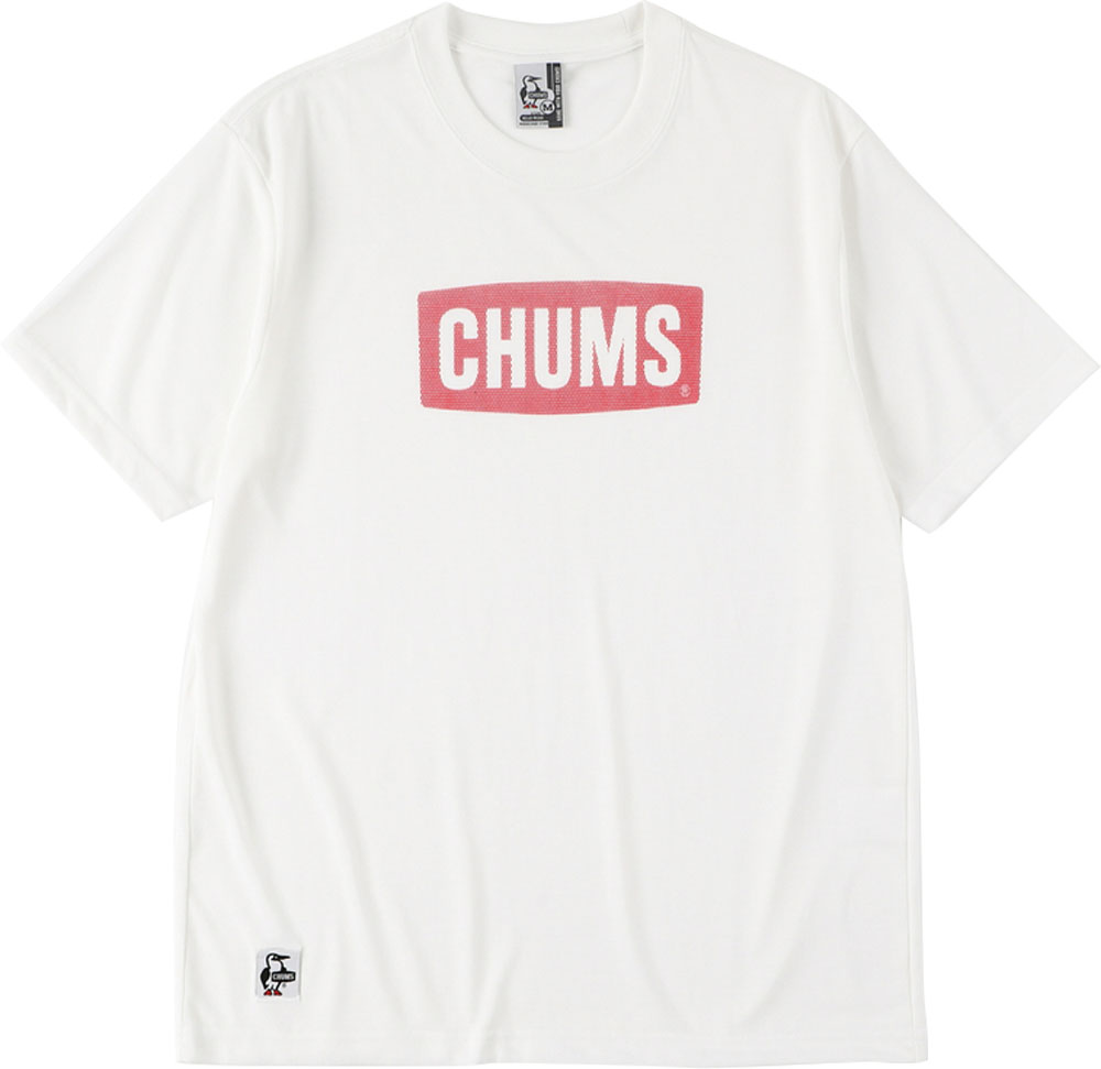 チャムスロゴドライTシャツ　レディース　CHUMS　Logo　DRY　T－Shirt　半袖　トップス　キャンプ　アウトドア　カジュアル　耐久性　速乾性　ウィメンズ