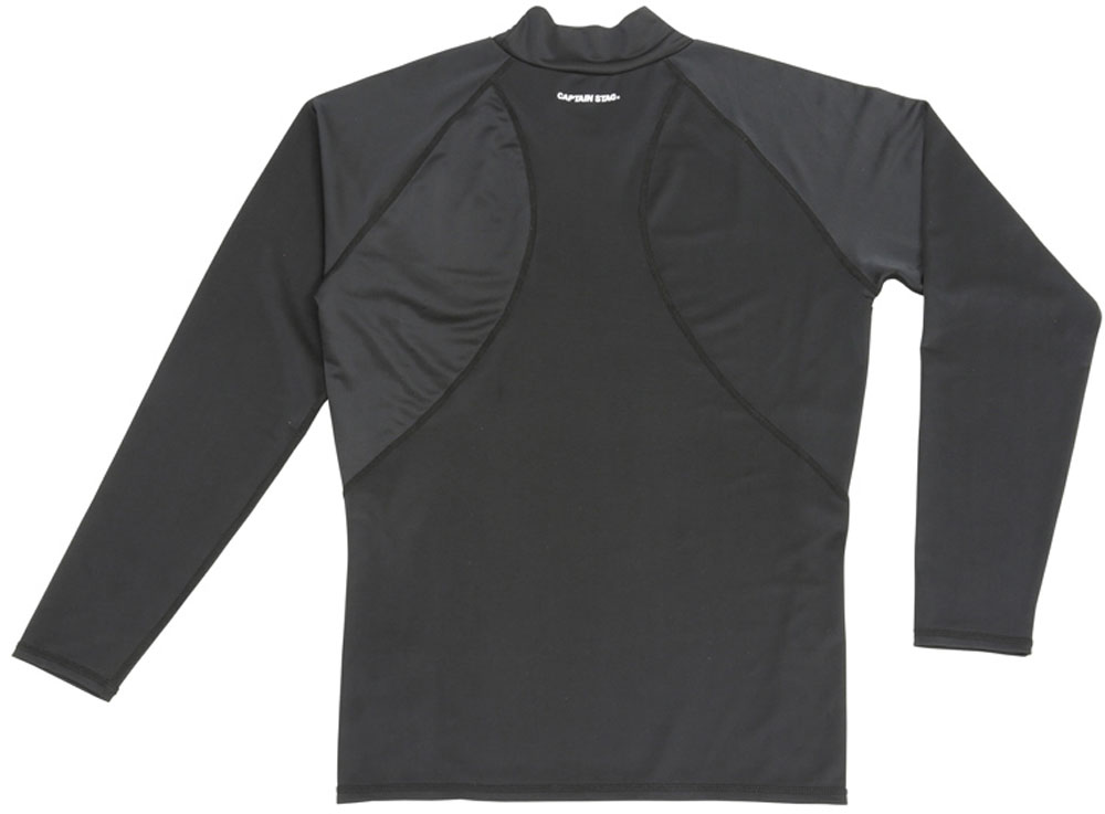 メンズ　ラッシュガード　長袖　XL　（ブラック）　アウトドア　海　川　プール　マリンスポーツ　水遊び　紫外線予防　UPF50＋